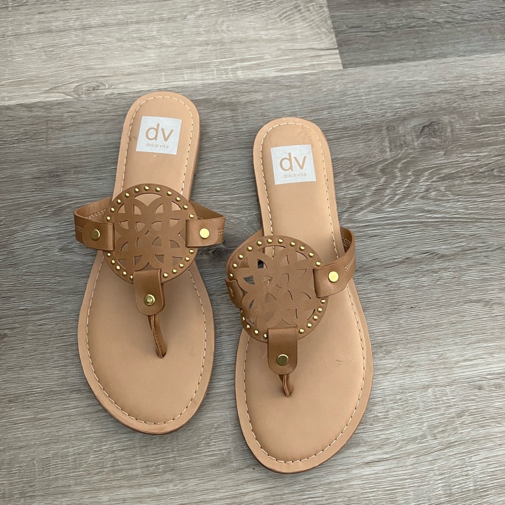 Dolce Vita Gotie tan brown sandals 7.5